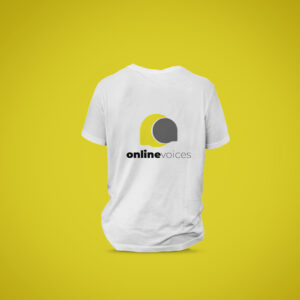 Online Voices T-shirt Mustered